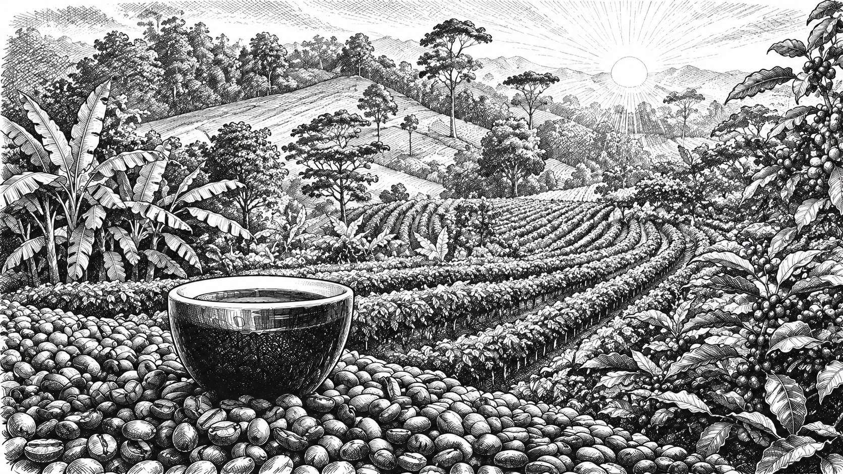Plantación de café