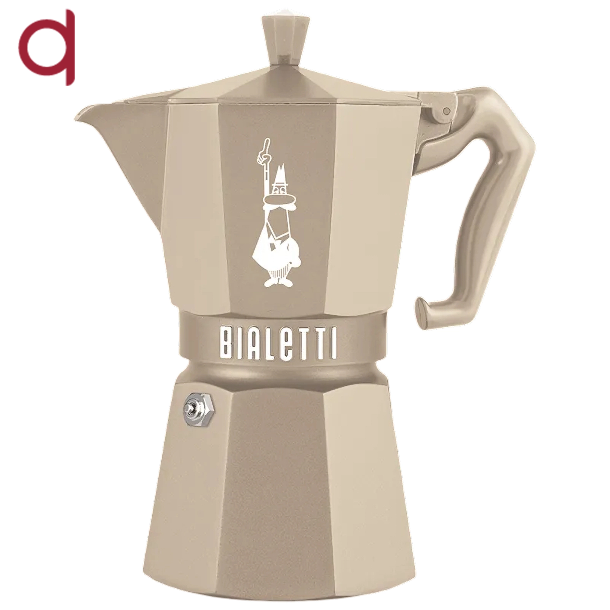 Moka Exclusive Octagonal Induction Desert Sand 7