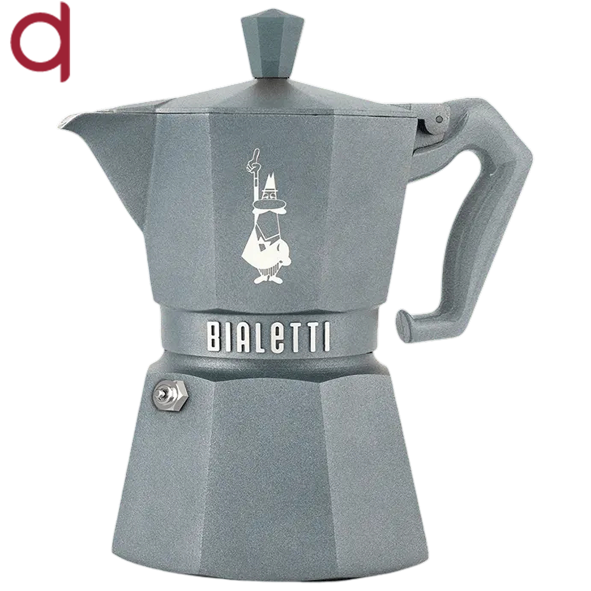 Moka Exclusive Octagonal induction Silver grey 6 Portada