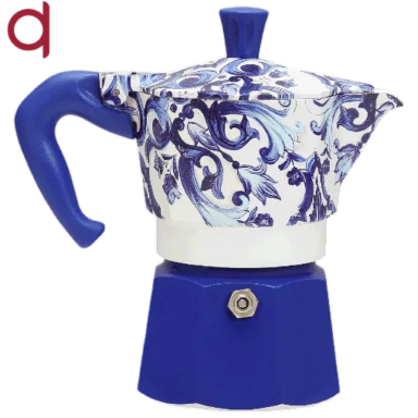 Moka Express Bialetti D&G Blu Mediterraneo 3 Portada